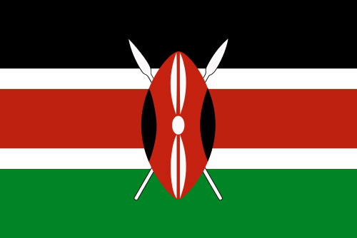 케냐 국기 이미지