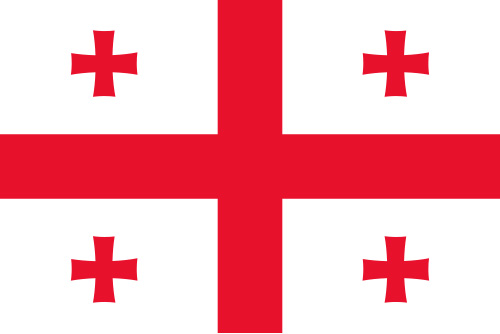 조지아 국기 이미지